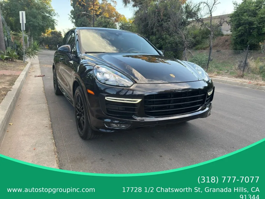 2016 Porsche Cayenne GTS